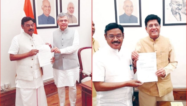 750 crore drinking water project Paarivendhar achievement