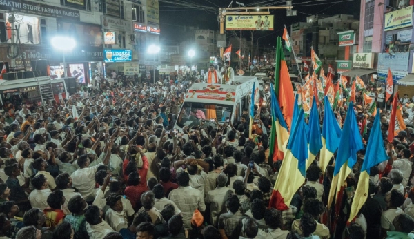 Modi campaign in Perambalur in support of Parivendhar