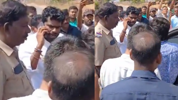 Annamalai got into an furious argument with news channel reporters