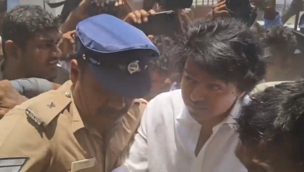 Actor Vijay has voted for the first time as the leader of a political party