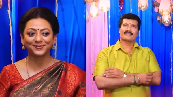 Baakiyalakshmi serial Palaniswami feeling in love with Baakiya promo YouTube trending