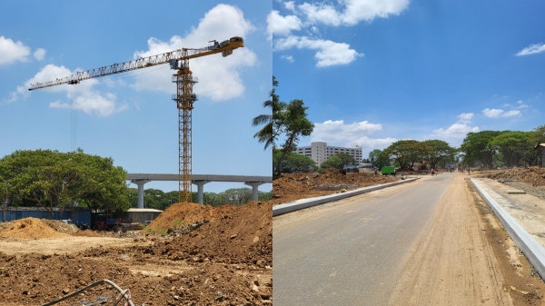 Fintech City in Chennai s Nandambakkam construction going on with full swing
