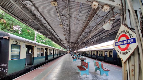 Super facility is available at 128 railway stations in Chennai