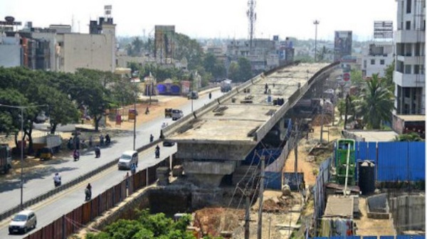 Anna Salai Thenampettai Saidappettai Bridge works started with huge drilling