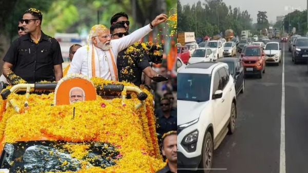 Traffic changes at many places in Chennai Tomorrow ahead of PM Modi s Road Show