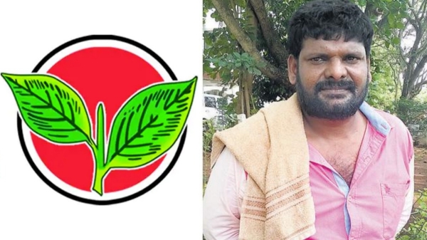 Kanja Karuppu prays for god for AIADMK Edappadi Palanisamy victory Kanja Karuppu prays for god for AIADMK Edappadi Palanisamy victory