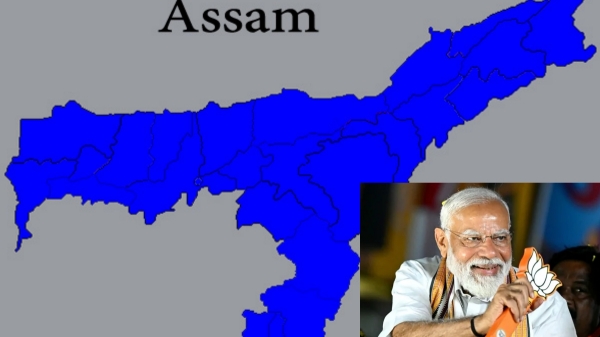 How will win the most seats in Assam lok Sabha election according to lok poll survey