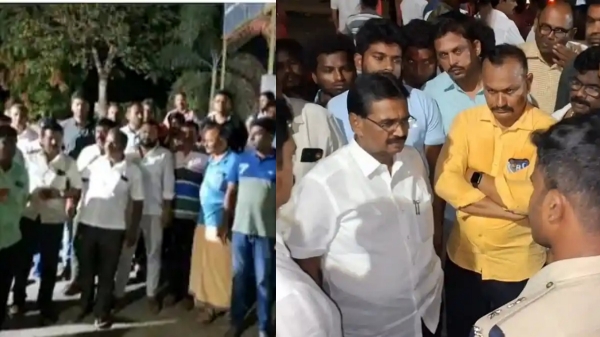 Did Kovai BJP members attack DMK Cadres and what happened in annamalai campaigning at night in Coimbatore Did Kovai BJP members attack DMK Cadres and what happened in annamalai campaigning at night in Coimbatore