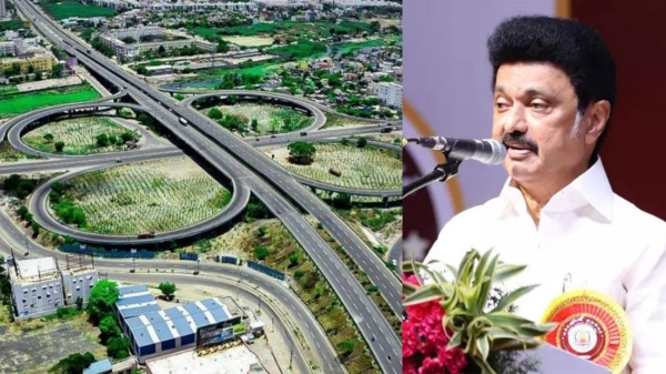 Works start with barricades for 14 years old Port Maduravayal flyover with double-decker elevation