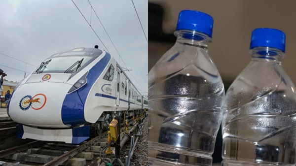 Indian railways decided to serve 500 ml water bottles instead of 1 litre on vande bharat and shatabdi trains