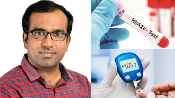 Dr Farook Abdulla says about Hba1c level