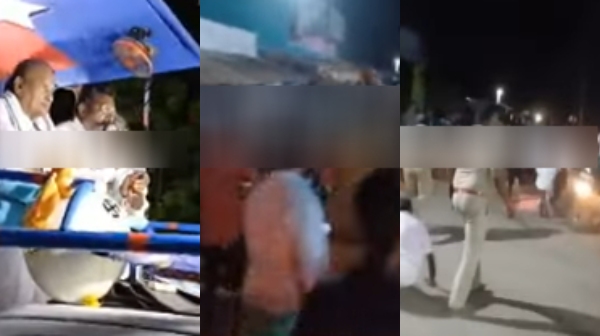 Police lathi charge after Thirumavalavan vehicle stopped by VCK Members in Cuddalore