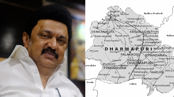 DMK lagging a little bit in Dharmapuri CM Stalin doses the local cadres and workers