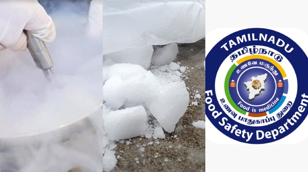 10 years jail and 10 lakh fine for who use dry ice in foods tn food safety department issues warning