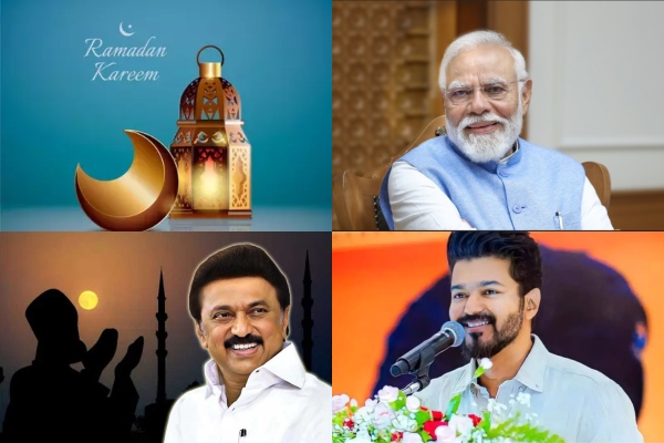 From PM Modi and CM Stalin to Actor Vijay delivered Ramzan wishes