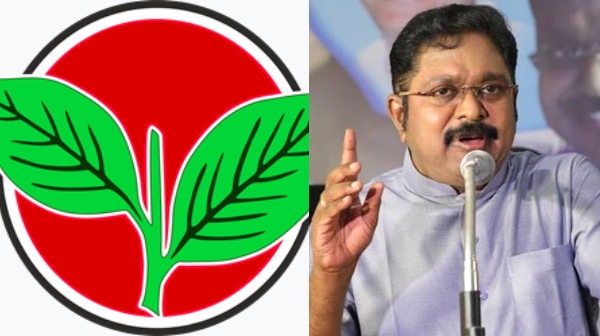 TTV Dhinakaran s problem with double leaf in Theni Splitting of votes will affect victory