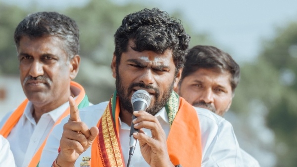 Annamalai requested BJP members to say Thaamarai Vanakkam instead of saying hello