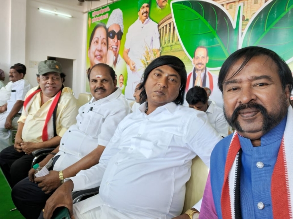Actor Arul Mani last Photo with AIADMK Edappadi Palanisamy and what happened to arul mani