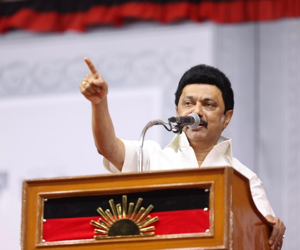CM Stalin slams PM Modi at election campaign meeting in thiruvannamalai