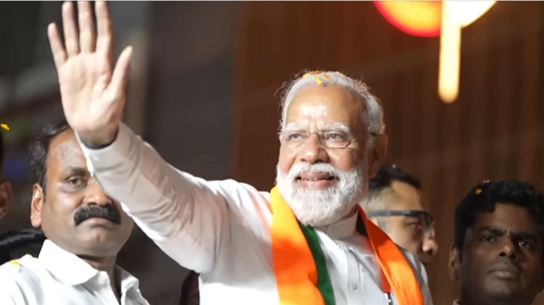 What is the plan behind Modi s road show