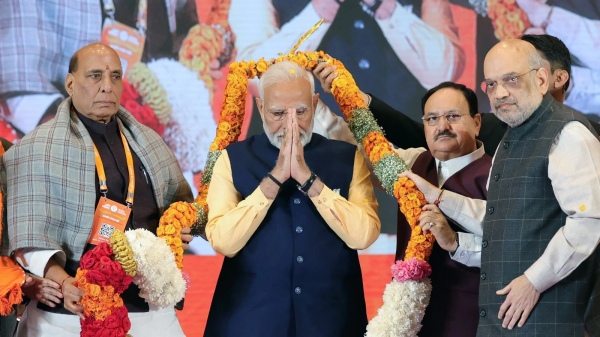 BJP will win 383 seats and INDIA alliance gets 109 only - news x - d dynamics opinion polls