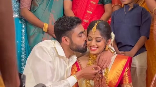 kana serial fame actress dharshana got married