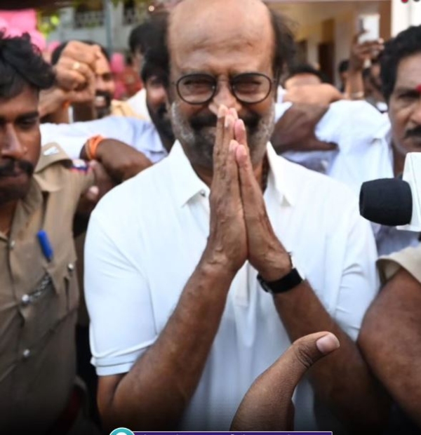 There Is Respect Pride In Voting Rajinikanth After Casting His Vote In Chennai There Is Respect Pride In Voting Rajinikanth After Casting His Vote In Chennai