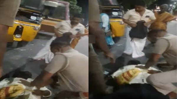 Tiruppur Police SI gives life to a bus passenger