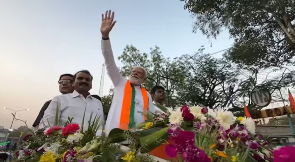 What is the plan behind Modi s road show