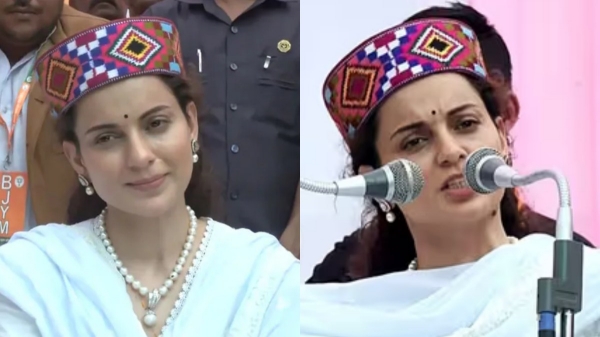 BJP Candidate Kangana Ranaut refutes beef eating allegations by Congress