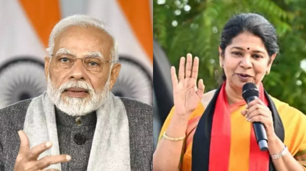 When PM Modi address China border issue asks Kanimozhi MP