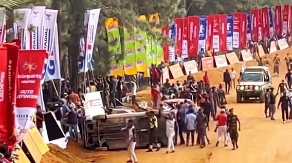 Sri Lanka Fox Hill car race Accident Seven dead and many in very serious condition