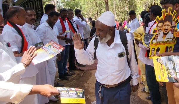 Political parties canvassing Muslims for Nilgiri Lok Sabha candidates in Coonoor