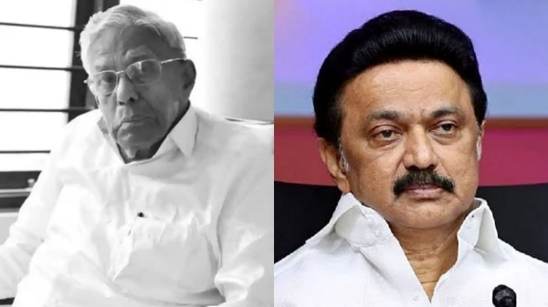 Chief Minister MK Stalin pays tribute to late RM Veerappan