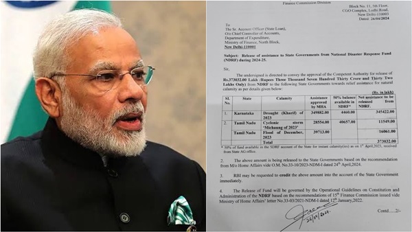 Su Venkatesan MP s review on central government s relief funds for Tamil Nadu and Karnataka