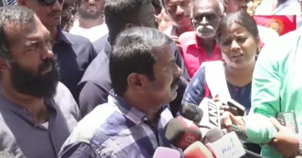 Naam Tamilar Seeman Challenges BJP Annamalai on Election Symbol row