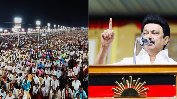 Stalin Slams bjp at election campaign meeting in Chidambaram