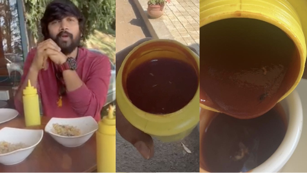 Live Worm found in Ooty star hotel s tomato sauce