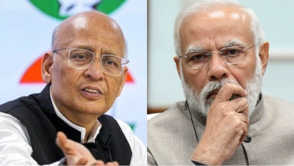 Senior Congress leader Abhishek Manu Singhvi criticized PM Modi