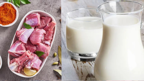 Can we Drink Milk after eating Mutton and Super Benefits of Milk What are the foods that should not be eaten with Milk