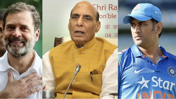 Like Dhoni in cricket Rahul Gandhi best finisher of Indian politics Rajnath Singh slams
