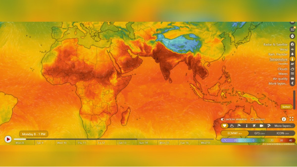 India is hotter than Africa the hottest part of the world