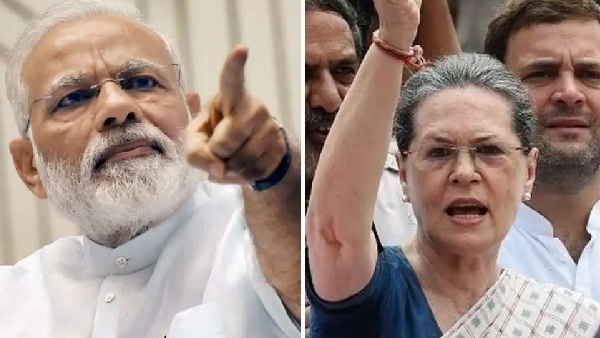 Sonia Gandhi accused Prime Minister Narendra Modi of plotting to change the Indian Constitution