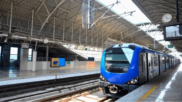 First driverless train for Chennai Metro Ph-2 will arrive on this year August month
