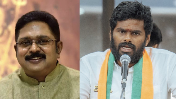 BJP leader Annamalai said that TTV Dhinakaran is the leader of AIADMK in Lok Sabha election 2024 campaign
