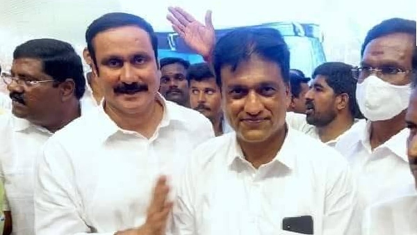 Coimbatore PMK functionaries left from election campaign for BJP candidate Annamalai