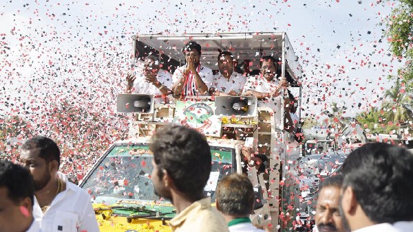 What is the AIADMK position in Coimbatore Lok Sabha elections