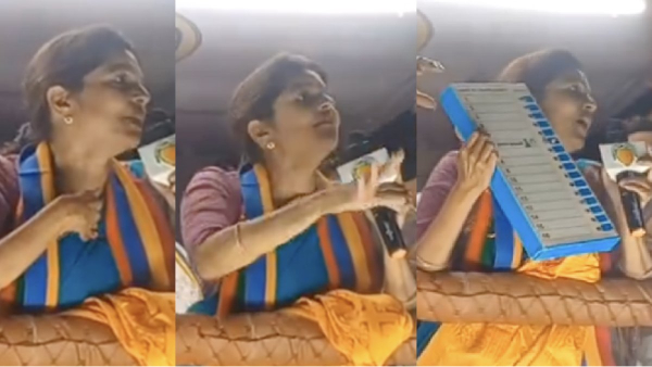 PMK candidate Sowmiya Anbumani campaign in Dharmapuri she speaks Hindi in muslim area