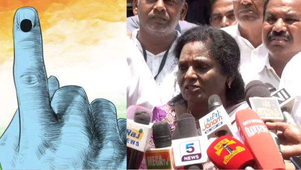 Repolling Required in South Chennai Consistuency Says BJP candidate Tamilisai soundararajan Repolling Required in South Chennai Consistuency Says BJP candidate Tamilisai soundararajan