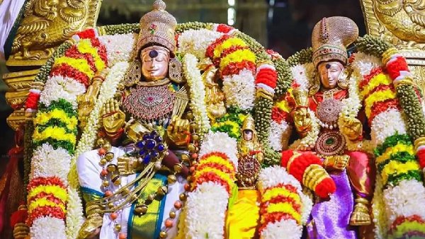 Madurai chithirai festival Meenakshi - Sundareswarar Thirukalyanam holds today morning